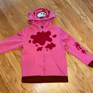 Gloomy Bear The Naughty Grizzly 3D‎ Ears Hoodie Hot Topic Zip-front